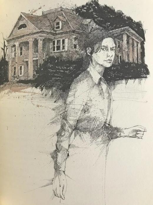 福克纳《喧哗与骚动》 约6幅插图 精装大32开 商品图9