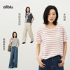 【春Vol.4】allblu女装“轻盈而有型”26春夏【强捻爽棉】女士编织短袖T恤ZY 商品缩略图3