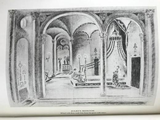 插图家签名本！1936年 莎士比亚《罗密欧与朱丽叶》 奥利弗·梅塞尔彩色手工贴图 精装大16开 商品图14