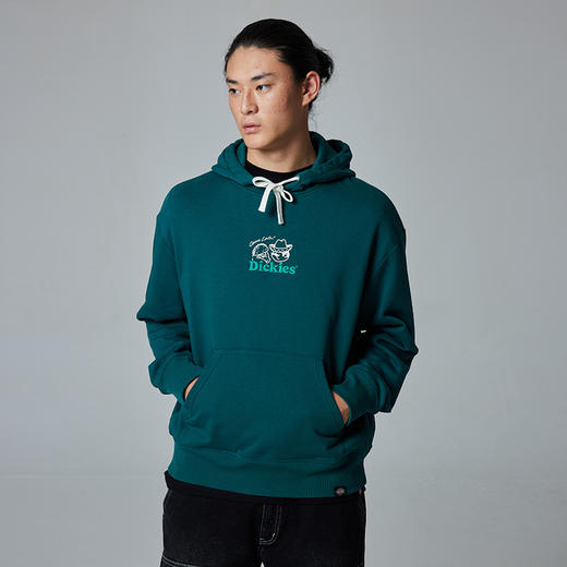 Dickies连帽背后大印花 男女情侣款卫衣 休闲百搭舒适 DK0A87KZ 商品图7