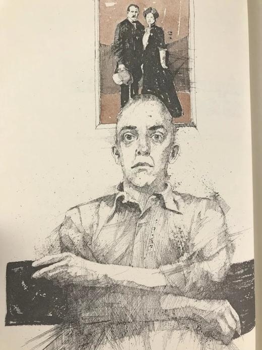 福克纳《喧哗与骚动》 约6幅插图 精装大32开 商品图8