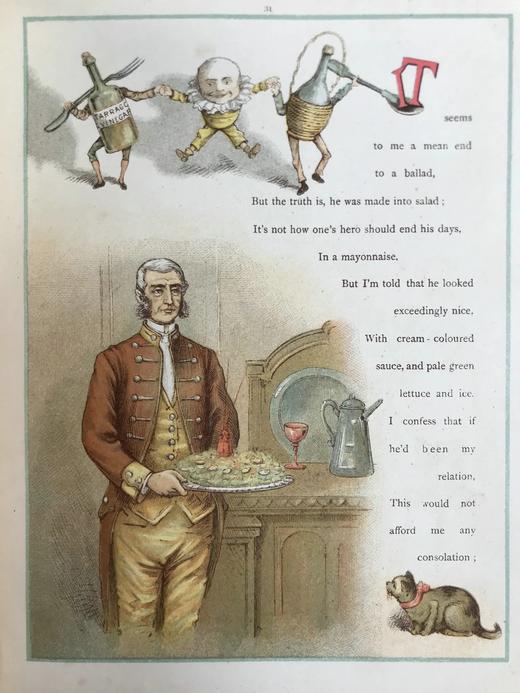 约19世纪后期 尤因《蓝与红》 安德烈32页彩色插图 精装18开 商品图8