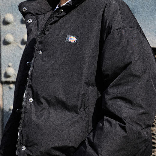 Dickies短款羽绒服男女同款休闲防泼水立领加厚保暖面包服外套DK0A87CA 商品图3