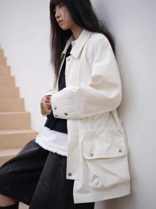 步履不停/6A23172C/一手长立体多口袋工装外套 商品图3