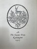 限量350册 1927年 哈利法克斯侯爵《淑女的新年礼物（给女儿的箴言）》 塞恩斯伯里木版画插图 布面精装大16开 商品缩略图11