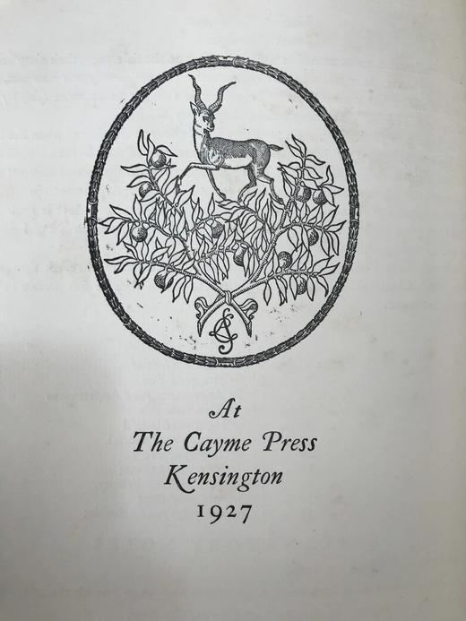 限量350册 1927年 哈利法克斯侯爵《淑女的新年礼物（给女儿的箴言）》 塞恩斯伯里木版画插图 布面精装大16开 商品图11