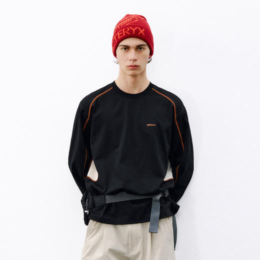 714street吸湿速干抗菌长袖 2026春夏国潮圆领凉感防晒情侣T恤男 商品图4