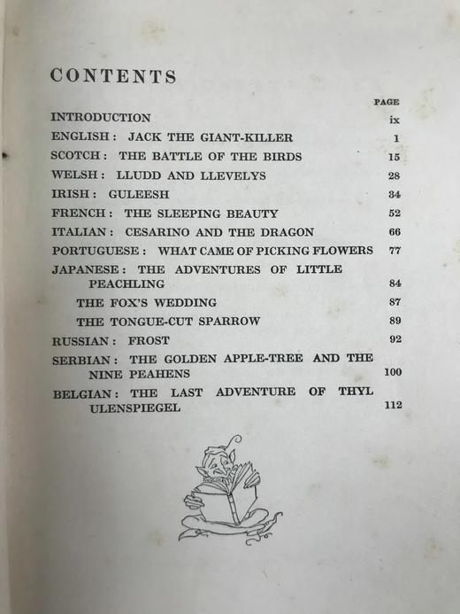 约1910~1920年代 协约国童话集 鬼才拉克姆12幅彩色与大量黑白文间插图 漆布精装大32开 商品图4