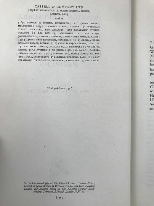 1956-1958年 丘吉尔《英语民族史》（全4卷） 精装16开 商品图3