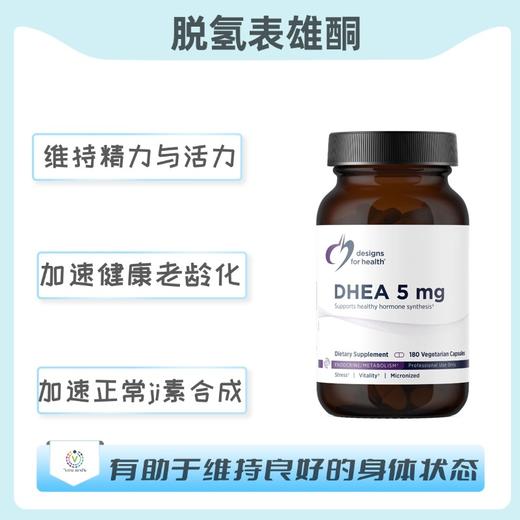 保税仓发货    DHEA5mg  25mg 脱氢表雄酮 商品图0
