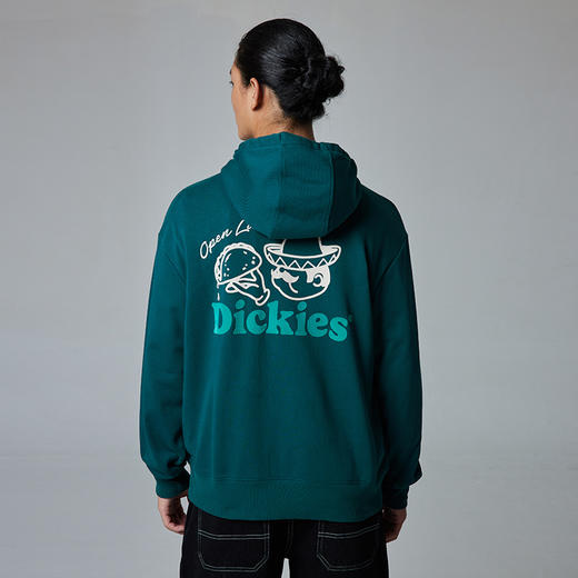 Dickies连帽背后大印花 男女情侣款卫衣 休闲百搭舒适 DK0A87KZ 商品图8