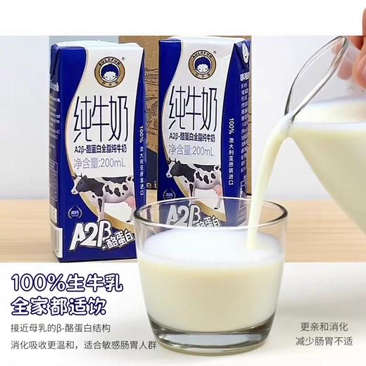 欧德福脱脂纯牛奶200ml 商品图0