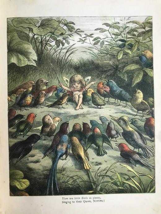 【品相欠佳】约19世纪末 安德鲁·朗格《无名公主：仙境传奇》 理查德·道尔彩色插图 布脊精装18开 商品图14