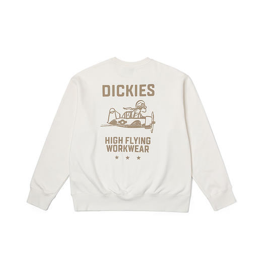 Dickies卫衣背后字母印花撞色情侣百搭休闲圆领卫衣 DK0A868K 商品图4