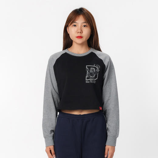 Dickies卫衣 女式印花短款插肩袖毛圈布舒适圆领卫衣 DK0A87CM 商品图8