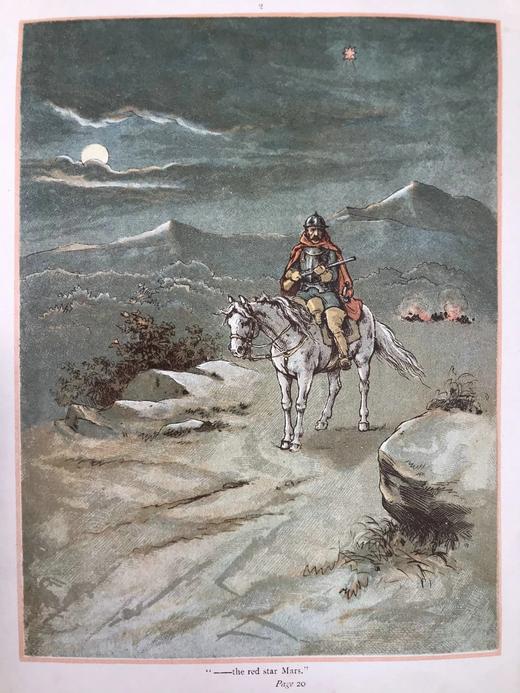 约19世纪后期 尤因《蓝与红》 安德烈32页彩色插图 精装18开 商品图3