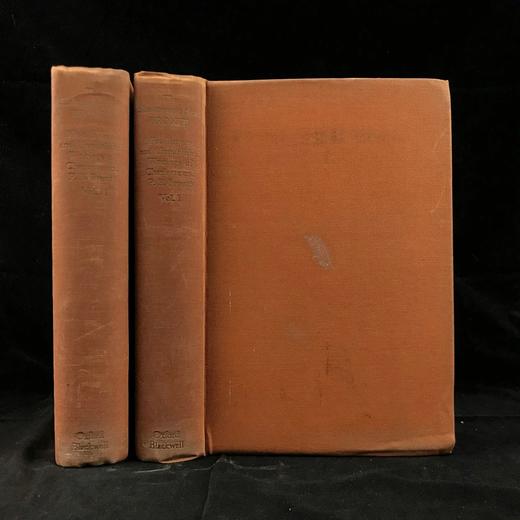 莎翁头出版社限量1000套！1936年 勃朗特姐弟杂文与未发表作品集（全2卷） 布面精装18开 商品图0