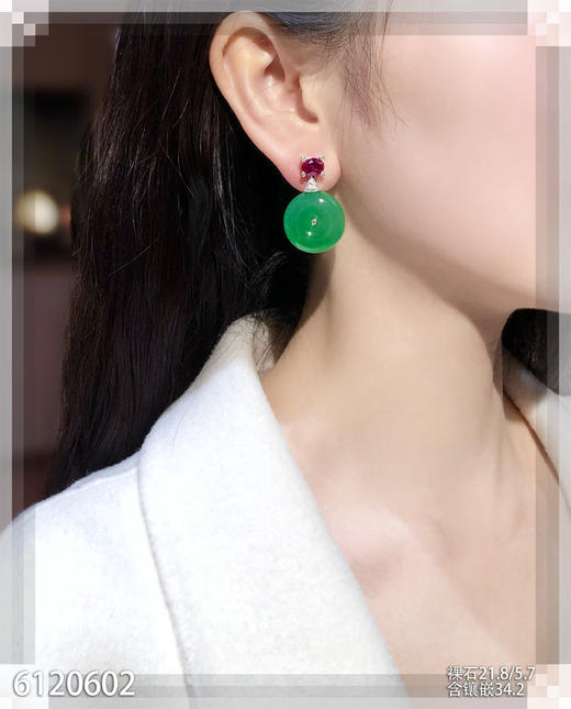 平安扣耳坠【6120602】具体价格微信咨询 商品图4