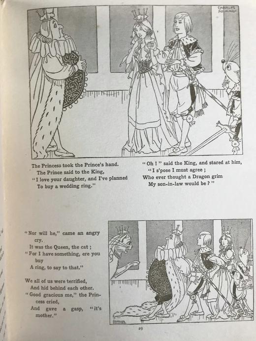 约20世纪早期 福卡德绘本童书《泰迪尾巴的童话故事》  配大量插图 平装16开 商品图5