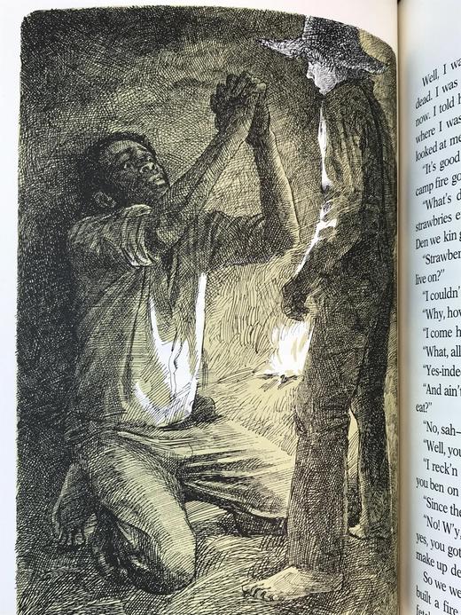 限量版！马克・吐温《哈克贝利・费恩历险记》 配插图 富兰克林图书馆豪华皮装本 商品图8