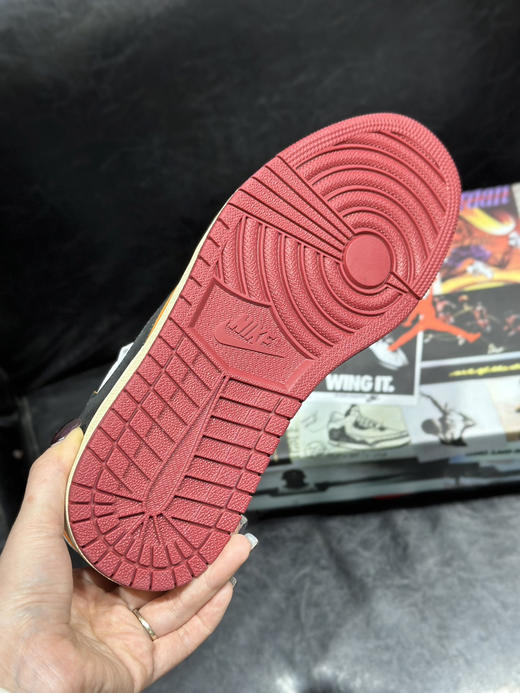 秋冬特惠💰430 公司级 Air Jordan 1 Low 防滑 低帮 倒钩联名款 商品图5