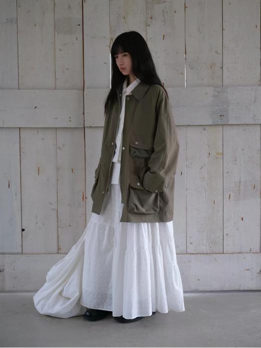 步履不停/6A41182C/花朵绣花半裙 商品图1