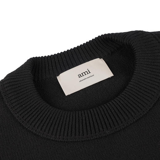 【现货超惠秒】AMI 男女通款 全羊毛质感毛衣12489 商品图3