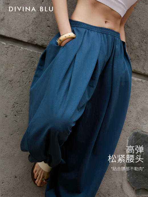 DIVINA BLU 马赛系列 迪唯纳慵懒收脚裤S145 商品图1
