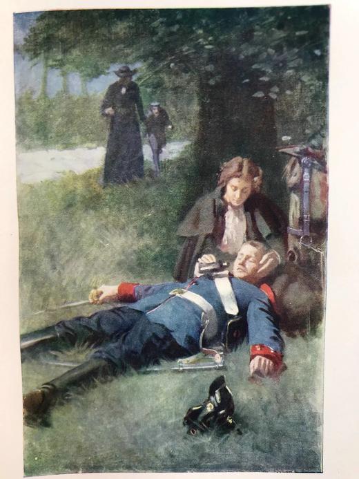 约20世纪早期 安妮·卢卡斯《莉奥妮》 8幅彩色插图 漆布精装32开 商品图6