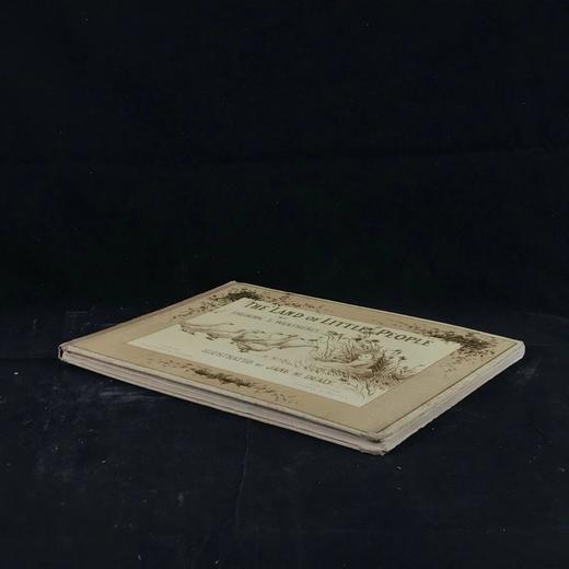 约1890年代 韦瑟利《小人国》 简·迪利精美彩色插图 精装18开 商品图1