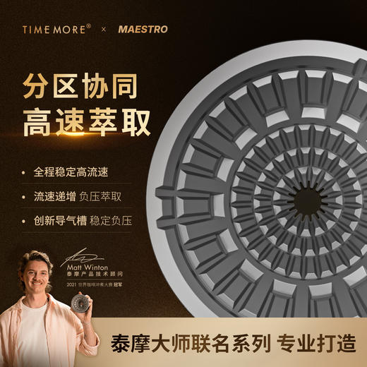 【新品首发】泰摩 x Matt联名V形滤杯金属版PC底座 商品图1