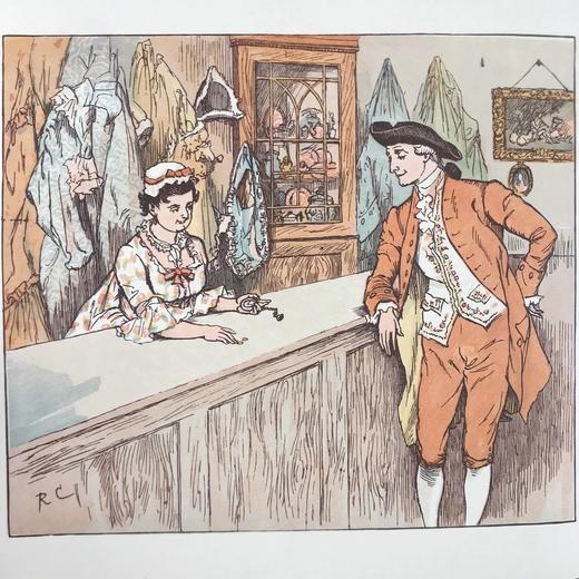 约20世纪早期 凯迪克彩色绘本《致女性荣光的挽歌：玛丽·布莱兹夫人》 平装 商品图11