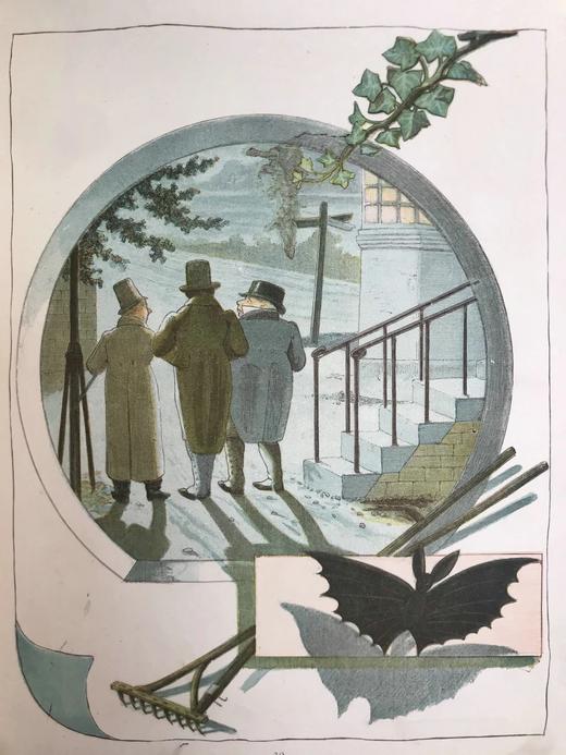 1882年 布卢姆菲尔德《收获节》 克鲁克香克48页彩色插图 精装16开 商品图8