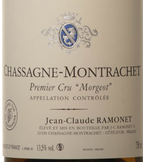 Domaine Ramonet Chassagne-Montrachet拉梦内庄园夏瑟尼蒙哈榭白葡萄酒2020