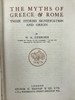 含藏书票！1920年 希腊与罗马神话 数十幅插图 漆布精装大32开 商品缩略图3