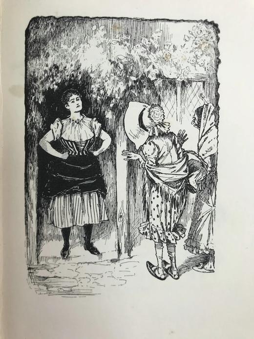 1896年 苏利文《火焰花及其他故事》 作者亲绘约百幅插图 漆布精装32开 商品图8