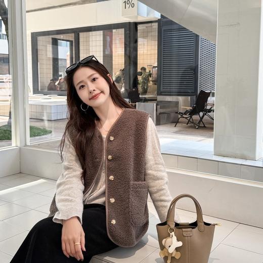 Beau Muse羊毛蚕丝仿羊羔绒摇粒绒马甲【爆单72h发】 商品图4