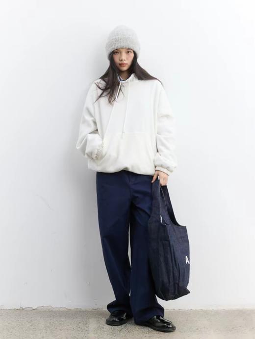 步履不停/5D15115C/双面穿摇粒绒刺绣Logo卫衣 商品图2