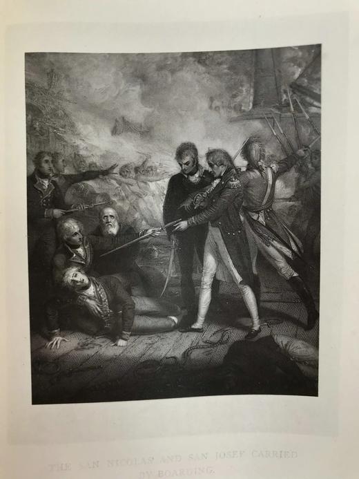 1883年 罗伯特·骚塞《纳尔逊传》 12幅插图 真皮精装大32开 商品图12