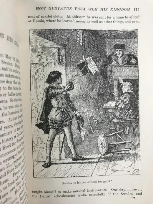 1900年 安德鲁·朗格《红色真实故事书》 数十幅精美插图 精装32开 商品图8