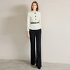IWY/米白色西装套装【橄榄石午后】早春新款正式场合西装阔腿裤套装新款CP2242 商品缩略图3