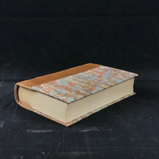 1853年 海洋植物学家：英国海藻研究入门 7页版画插图 真皮精装36开 商品图1