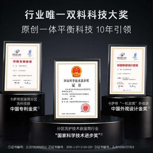 卡萨帝（Casarte）【重磅新品】原石双子14KG 洗衣机全自动 大容量岩纹质感外观 家电国家补贴 CS B14LWGHDU1 商品图7