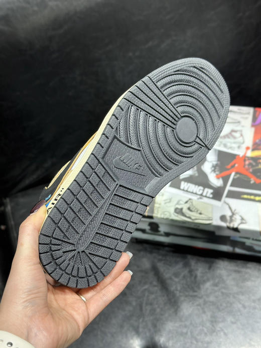秋冬特惠💰430 公司级 Air Jordan 1 Low 防滑 低帮 倒钩联名款 商品图5