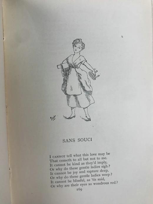 1906年 巴布民谣集 作者亲绘350幅插图 漆布精装32开 商品图12