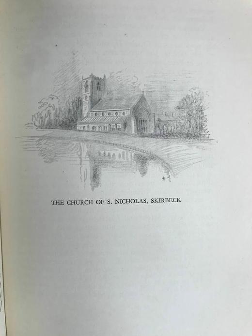 1930年 波士顿历史文化小记 13幅铅笔速写插图 漆布精装32开 商品图8