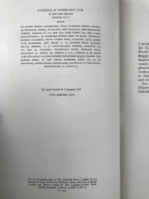 1956-1958年 丘吉尔《英语民族史》（全4卷） 精装16开 商品图7