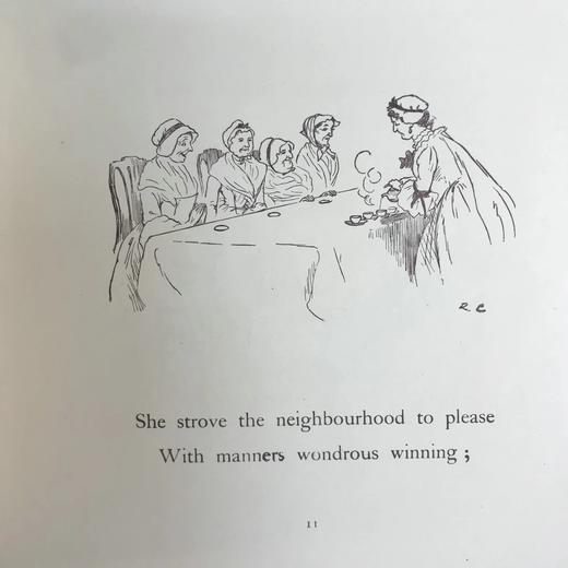 约20世纪早期 凯迪克彩色绘本《致女性荣光的挽歌：玛丽·布莱兹夫人》 平装 商品图9