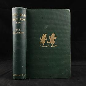 1922年 巴布民谣集 作者亲绘350幅插图 漆布精装32开