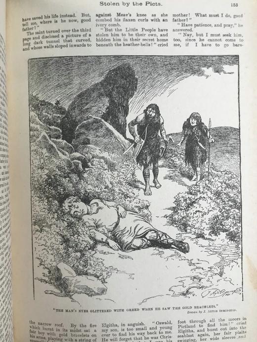 1922年 年轻的英格兰杂志 数百幅版画插图 漆布精装16开 商品图10